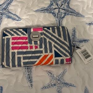 Vera Bradley Geometric Patterned Wallet